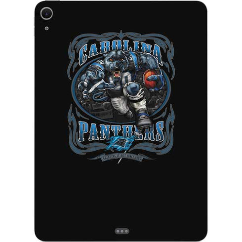 Liquid Blue NFL Carolina Panthers Running Back Apple iPad Air Skin
