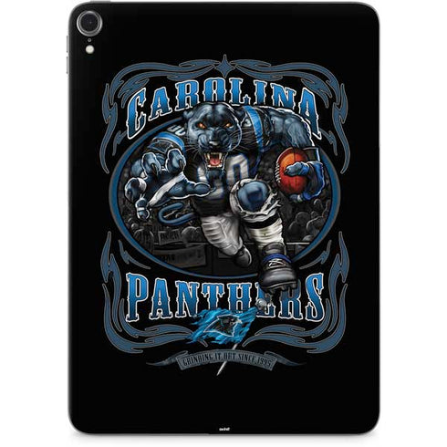Liquid Blue NFL Carolina Panthers Running Back Apple iPad Pro Skin