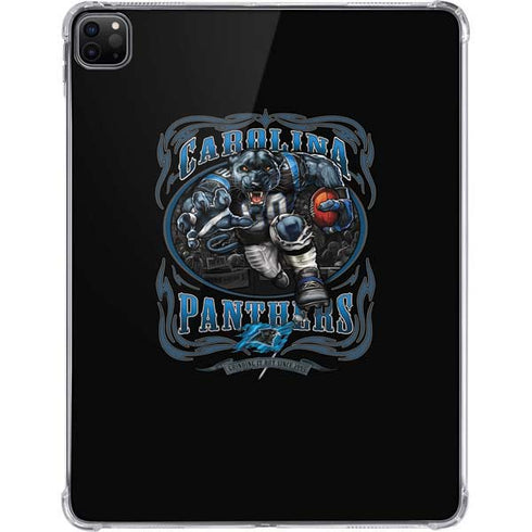 Liquid Blue NFL Carolina Panthers Running Back iPad Pro 11in (2024) Clear Case