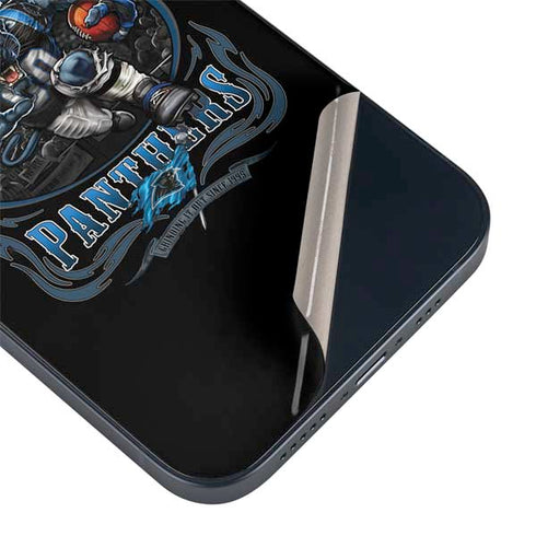 Liquid Blue NFL Carolina Panthers Running Back iPhone Skins