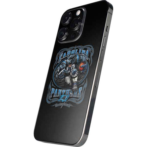 Liquid Blue NFL Carolina Panthers Running Back iPhone 16 Pro Max Skin