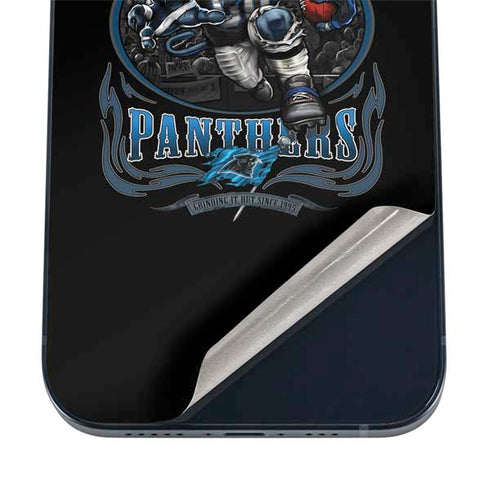 Liquid Blue NFL Carolina Panthers Running Back iPhone 16 Skin