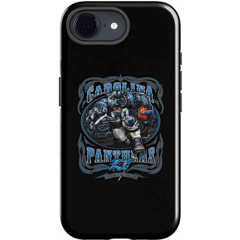 Liquid Blue NFL Carolina Panthers Running Back iPhone 16e Impact Case