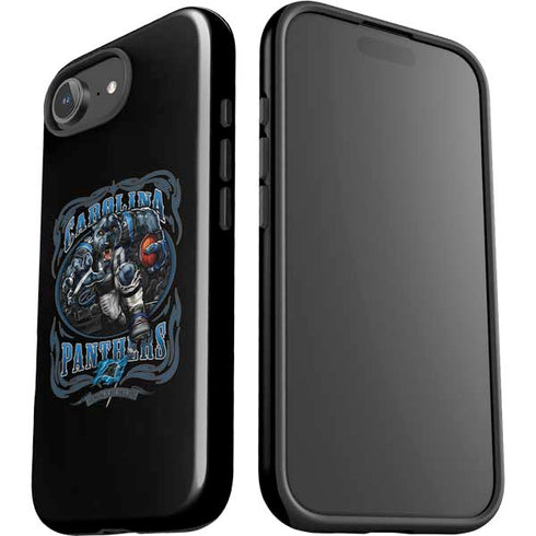 Liquid Blue NFL Carolina Panthers Running Back iPhone 16e Impact Case
