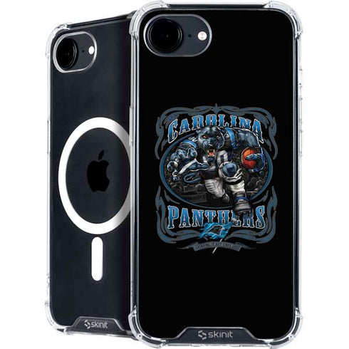 Liquid Blue NFL Carolina Panthers Running Back iPhone 16e MagSafe Case