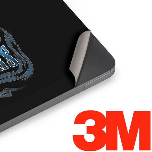 Liquid Blue NFL Carolina Panthers Running Back Apple MacBook Air Skin