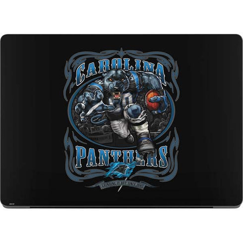Liquid Blue NFL Carolina Panthers Running Back Apple MacBook Pro 14-inch Skin