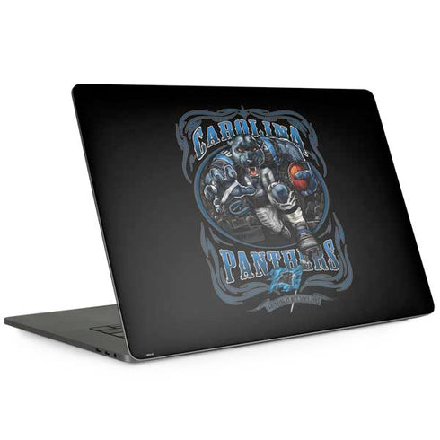 Liquid Blue NFL Carolina Panthers Running Back MacBook Skins