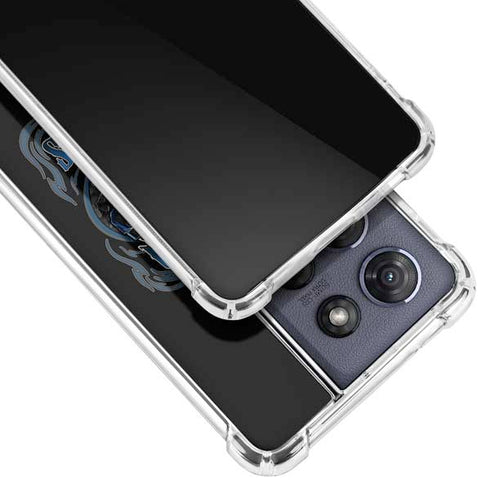 Liquid Blue NFL Carolina Panthers Running Back Moto G Stylus 5G (2025) Clear Case