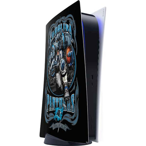 Liquid Blue NFL Carolina Panthers Running Back PlayStation PS5 Skins