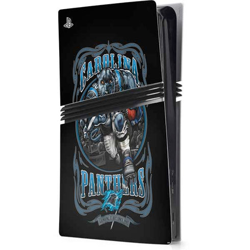 Liquid Blue NFL Carolina Panthers Running Back PlayStation PS5 Skins