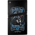 Liquid Blue NFL Carolina Panthers Running Back PS5 Pro Console Skin