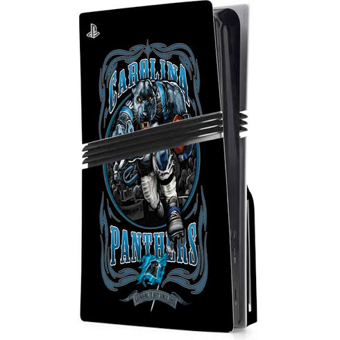 Liquid Blue NFL Carolina Panthers Running Back PlayStation PS5 Skins
