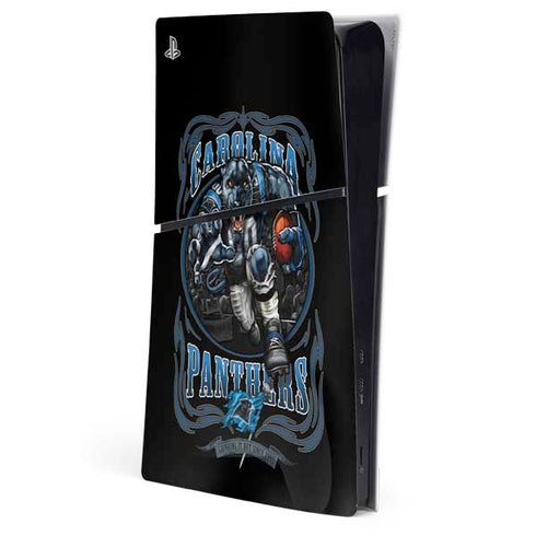 Liquid Blue NFL Carolina Panthers Running Back PlayStation PS5 Skins