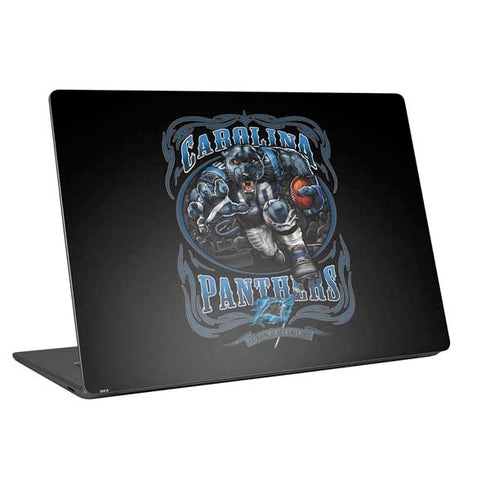 Liquid Blue NFL Carolina Panthers Running Back Laptop Skins