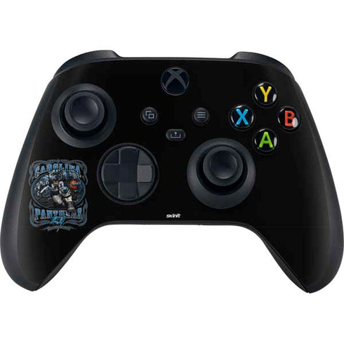 Liquid Blue NFL Carolina Panthers Running Back XBox Series X Digital Edition Bundle Skin
