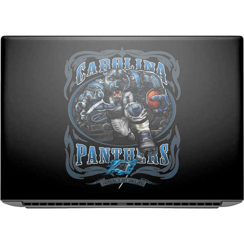 Liquid Blue NFL Carolina Panthers Running Back HP ZBook Fury 16 G10 Skin