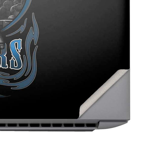 Liquid Blue NFL Carolina Panthers Running Back HP ZBook Fury 16 G10 Skin