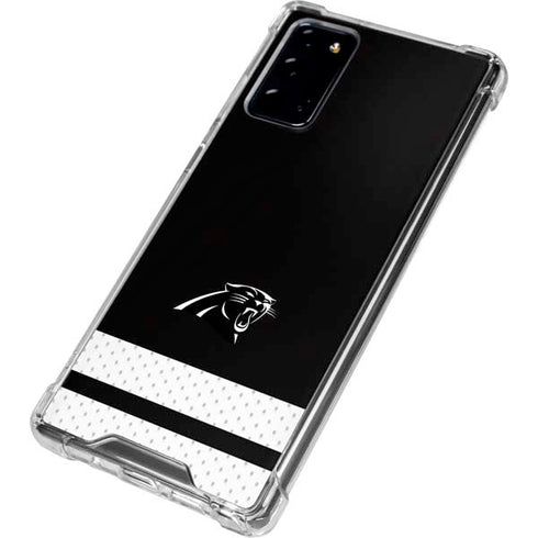 NFL Carolina Panthers Shutout Galaxy Note20 5G Clear Case