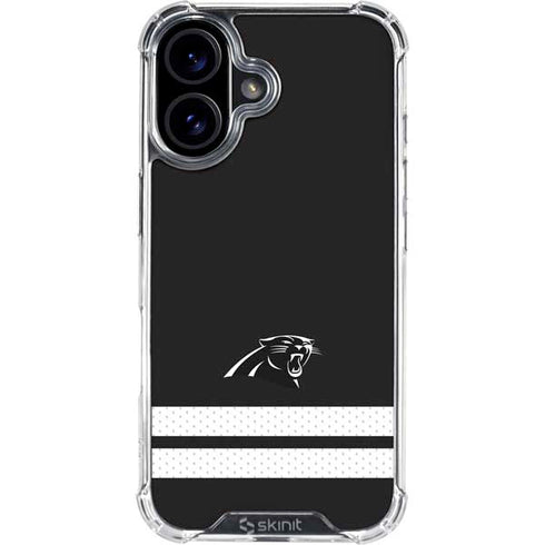 NFL Carolina Panthers Shutout iPhone 16 Plus Clear Case