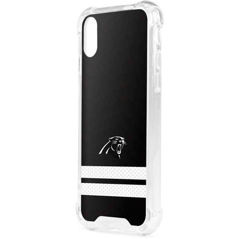 NFL Carolina Panthers Shutout iPhone XS Clear Case