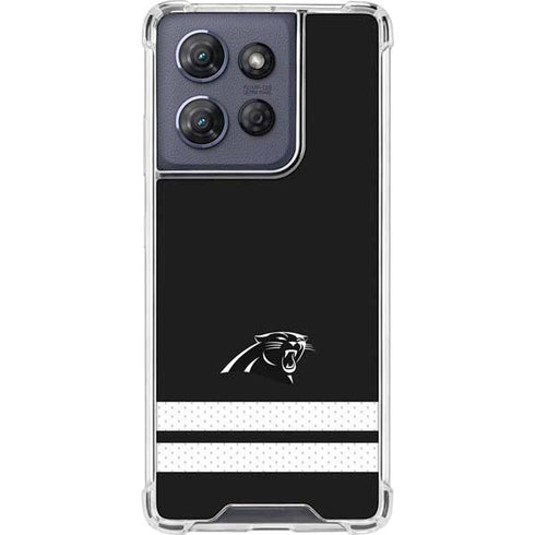 NFL Carolina Panthers Shutout Moto G Power 5G (2025) Clear Case