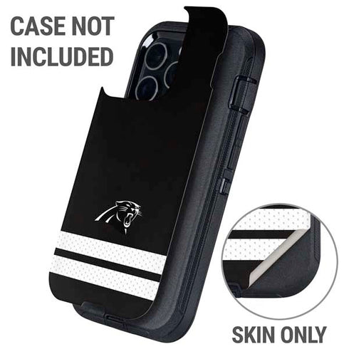 NFL Carolina Panthers Shutout Otterbox Defender iPhone Skin