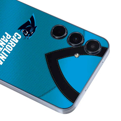 NFL Carolina Panthers Team Jersey Galaxy A55 5G Skin