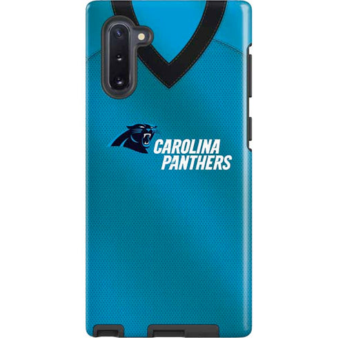 NFL Carolina Panthers Team Jersey Galaxy Cases