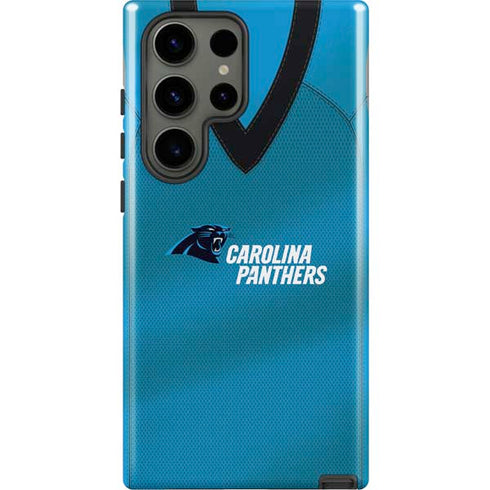 NFL Carolina Panthers Team Jersey Galaxy S23 Ultra Pro Case
