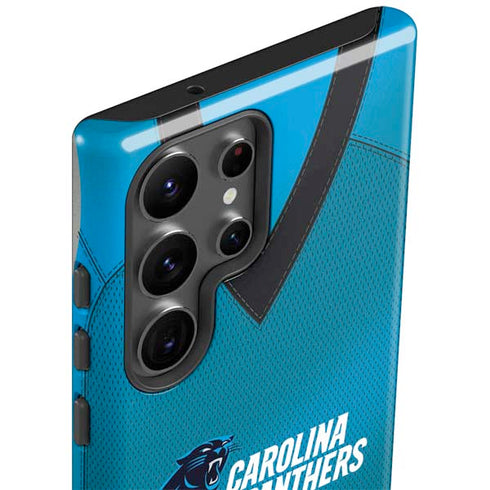 NFL Carolina Panthers Team Jersey Galaxy S23 Ultra Pro Case