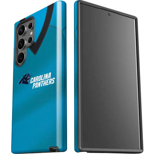 NFL Carolina Panthers Team Jersey Galaxy S23 Ultra Pro Case