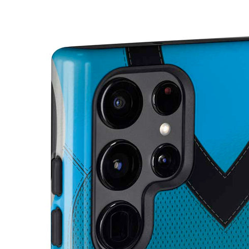 NFL Carolina Panthers Team Jersey Galaxy S25 Ultra Impact Case