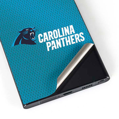 NFL Carolina Panthers Team Jersey Galaxy S25 Ultra Skin