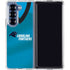 NFL Carolina Panthers Team Jersey Galaxy Z Fold6 Clear Case
