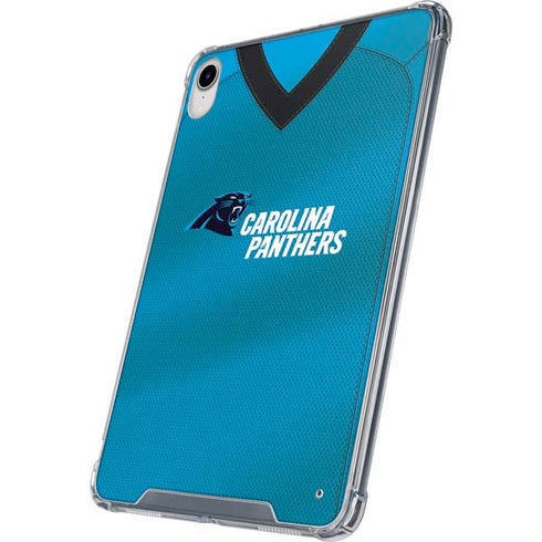 NFL Carolina Panthers Team Jersey iPad 11th Gen (2025) Clear Case