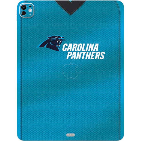NFL Carolina Panthers Team Jersey iPad Pro 13in M4 (2024) Skin