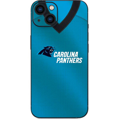 NFL Carolina Panthers Team Jersey iPhone Skins