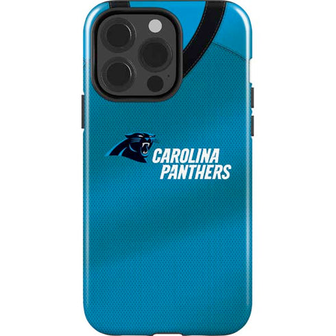 NFL Carolina Panthers Team Jersey iPhone 15 Pro Impact Case