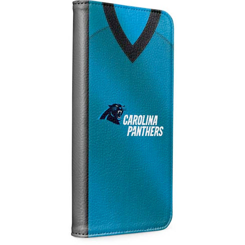 NFL Carolina Panthers Team Jersey iPhone 15 Pro Max Folio Case