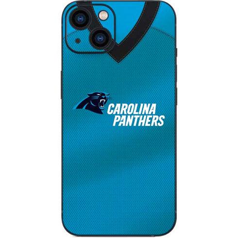 NFL Carolina Panthers Team Jersey iPhone 15 Skin
