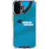 NFL Carolina Panthers Team Jersey iPhone 16 Clear Case