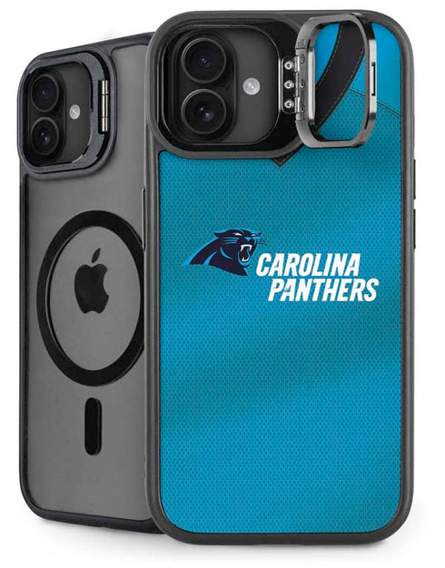 NFL Carolina Panthers Team Jersey iPhone 16 Plus Kickstand Case