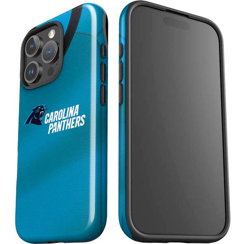 NFL Carolina Panthers Team Jersey iPhone 16 Pro Impact Case