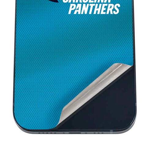 NFL Carolina Panthers Team Jersey iPhone 16 Skin