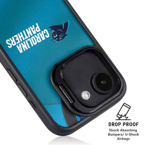 NFL Carolina Panthers Team Jersey iPhone 16e Kickstand Case