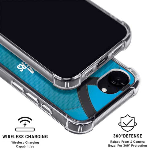 NFL Carolina Panthers Team Jersey iPhone 16e MagSafe Case