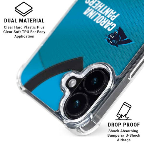 NFL Carolina Panthers Team Jersey iPhone 17 MagSafe Case