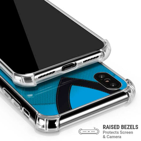 NFL Carolina Panthers Team Jersey iPhone X/XS Clear Case