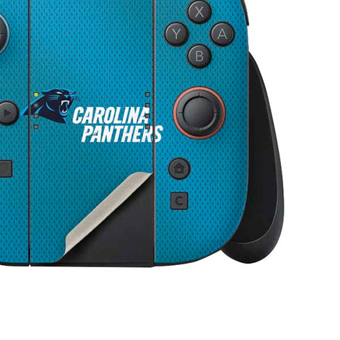 NFL Carolina Panthers Team Jersey Nintendo Switch 2 (2025) Joy-Con Controller Skin